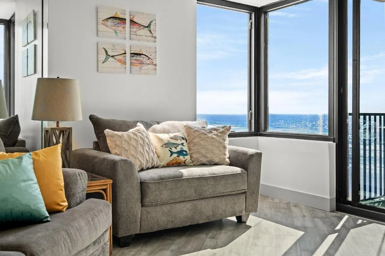 Ocean Front Views & Open Kitchen - Sunbird 603E Apartment Panama City Beach 0*,  United States